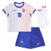 Camisa de time de futebol França Kylian Mbappe #10 Replicas 2º Equipamento Infantil Europeu 2024 Manga Curta (+ Calças curtas)